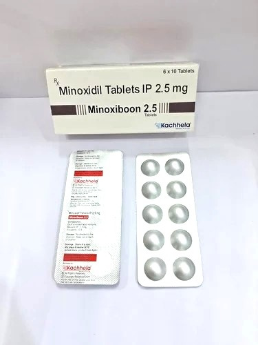 MINOXIBOON 2.5, 6X10TAB (Minoxidil tab 2.5mg )