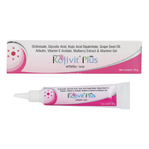 KOJIVIT PLUS 15GM (Octinoxcate, Glycolic Acid, Kolic Acid Dipalmitate)