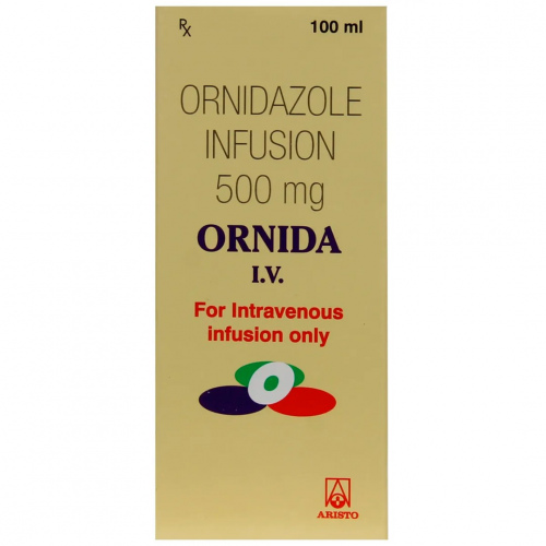 ORNIDA IV 100ML (Ornidazole 500mg)