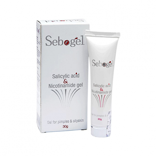 SEBOGEL 30GM (Salicylic acid, Nicotinamide)