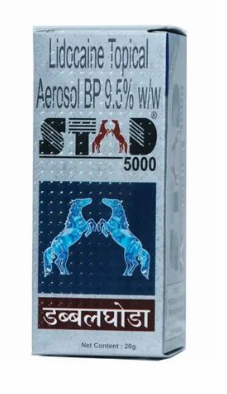 STUD 5000 (1) aerosol 20GM (Lidocaine IP 9.5)