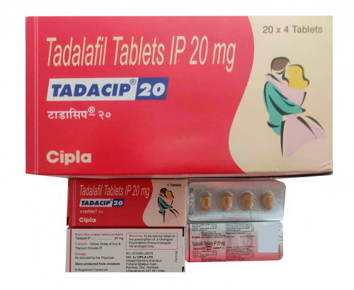 TADACIP 20X4TAB (Tadalafil 20mg)