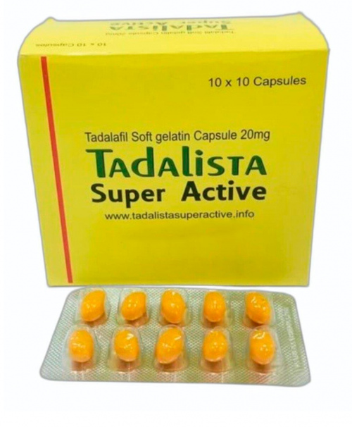 TADALISTA SUPER ACTIVE  10CAP (Tadalafil 20mg)