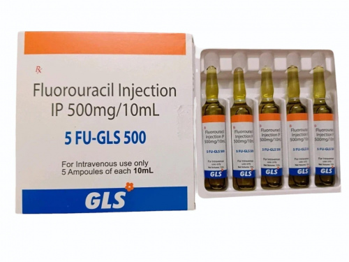 5FU-GLS INJECTION 1 VIAL10ML (Fluorouracil 500 mg)
