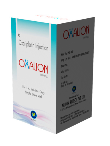 OXALION 100MG VIAL (Oxaliplatin 100mg)