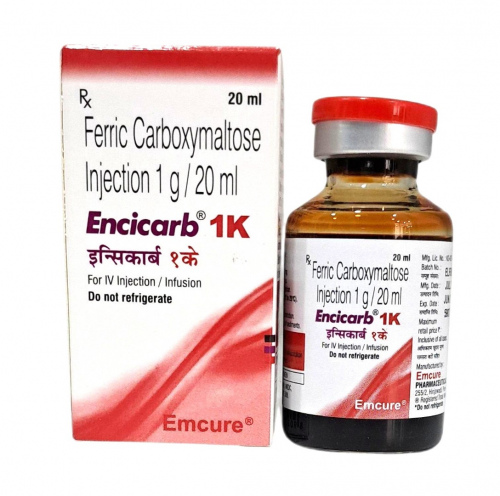 ENCICARB INJECTION 1G20ML (Ferric Carboxymaltose 1000mg)