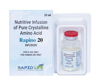 RAPINO 20ML (Nutritive Infusion of Pure Crystalline Amino Acid)
