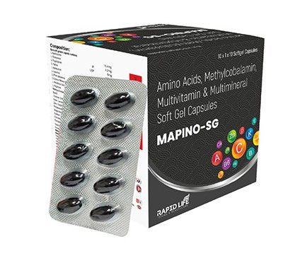 MAPINO-SG 100CAP (Amino Acids Methylcobalamin Multivitamin & Multimineral)