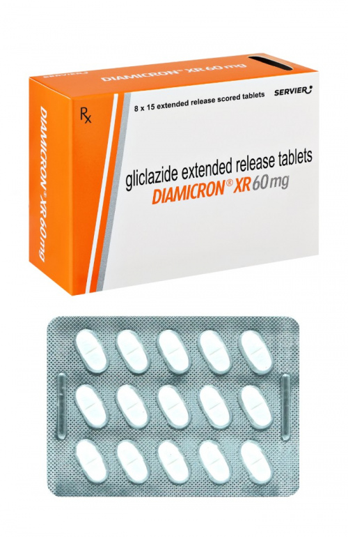 DIAMICRON XR 15TAB (Gliclazide 60mg)