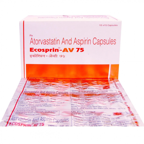 ECOSPRIN-AV  15 CAP (Atorvastatin 20mg, Aspirin 75mg)