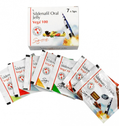 VEGA ORAL JELLY (7x5gm) (Sildenafil Citrate 100mg)