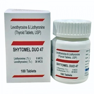 SHYTOMEL DUO 47 100таб. (Левотироксин, Лиотиронин)