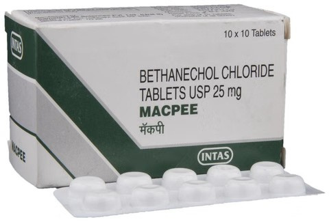 MACPEE 10X10 TAB(BETHANECHOL CHLORIDE TAB USP 25 MG)