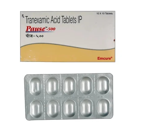 PAUSE-500 10X10TAB (Tranexamic Acid 500mg)