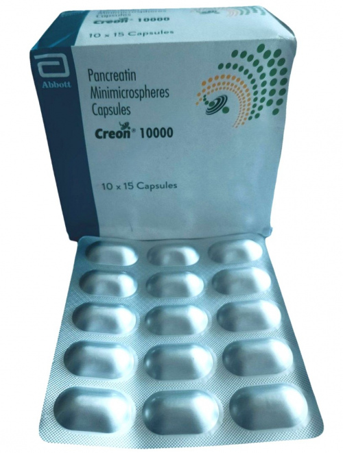 CREON 150CAP (PANCREATIN MINIMICROSPHERES 10000MG)