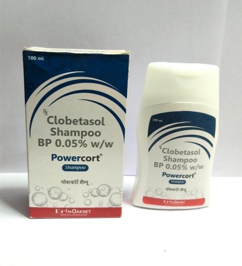 POWERCORT SHAMPOO 100ML (Clobetasol 0.05wv)