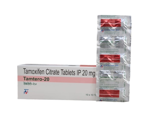 TAMTERO-20 10X10TAB (Tamoxifen Citrate 20mg)