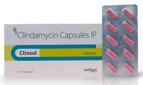 CLINSOL 10X10CAP (Clindamycin 300mg)
