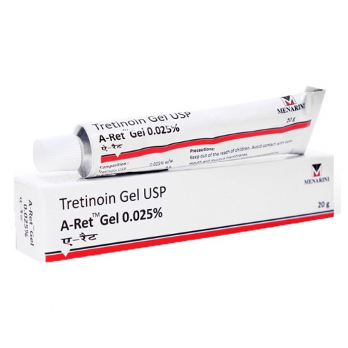 A RET GEL 20GM (Tretinoin 0.025 ww)