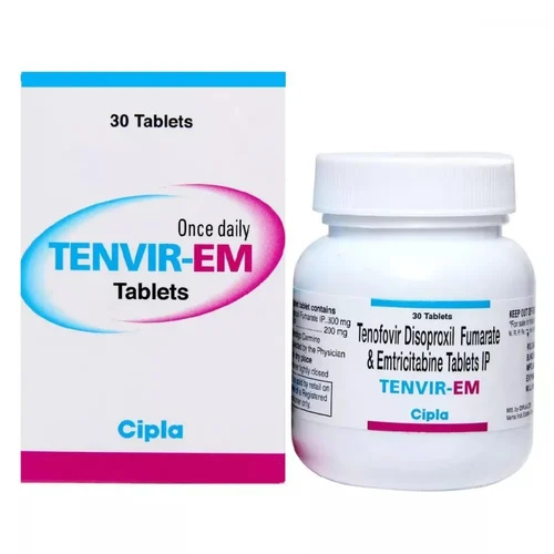 TENVIR EM 30TAB (Emtricitabine 200mg, Tenofovir disoproxil fumarate 300mg)