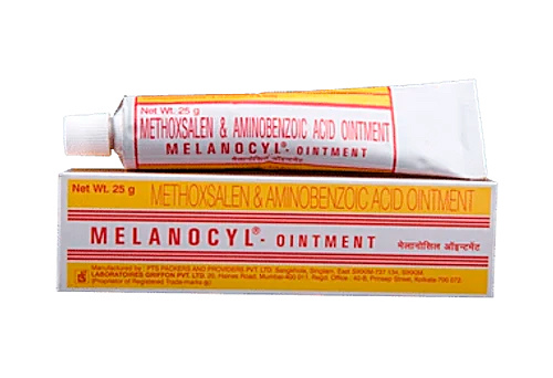 MELANOCYL OINTMENT 25GM (Methoxsalen 0.75 ww, Aminobenzoic Acid 2 ww)