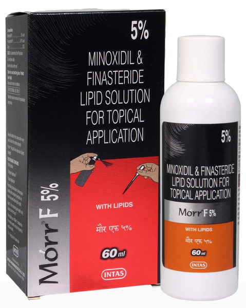 MORR F 5 60ML (Minoxidil 5 wv, Finasteride 0.1 wv)