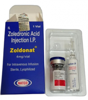 ZOLDONAT 1амп (Золедроновая кислота 4мг)