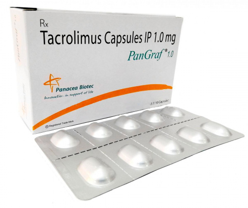 PANGRAF 60CAP (Tacrolimus 1mg)