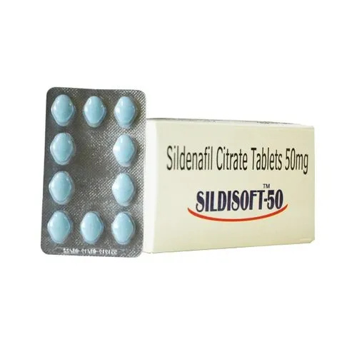 SILDISOFT 10TAB (Sildenafil Citrate 50mg)