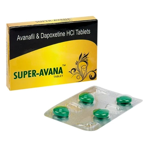 SUPER AVANA 4TAB (Avanafil 100mg, Dapoxetine 60mg)