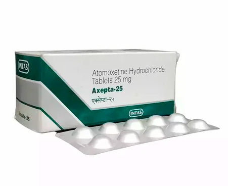 AXEPTA 10TAB (Atomoxetine 25mg)