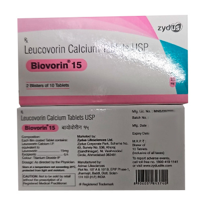 BIOVORIN-15 20TAB (Calcium Leucovorin 15mg)