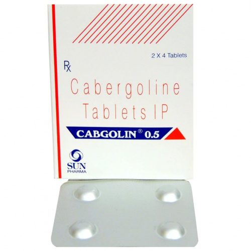CABGOLIN 4TAB (Cabergoline 0.5mg)