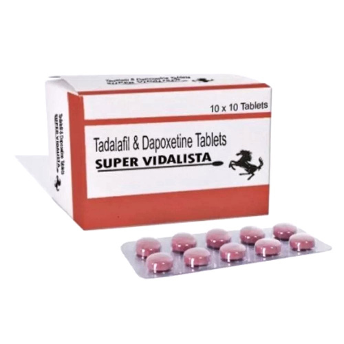 SUPER VIDALISTA 100TAB (Tadalafil 20mg, Dapoxetine 60mg)