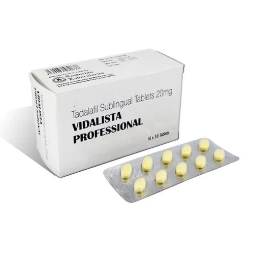 VIDALISTA PROFESSIONAL 100TAB (Tadalafil Sublingual 20mg)