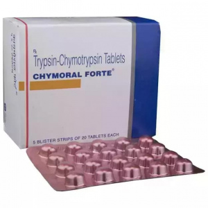 CHYMORAL FORTE 100таб (Трипсин, химотрипсин 100000AU)