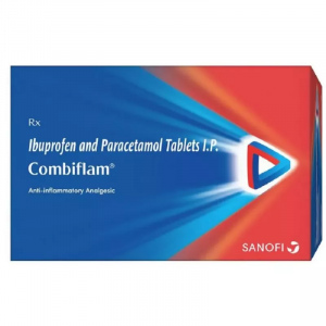 COMBIFLAM 20 таб. (Ибупрофен 400мг, Парацетамол 325мг)