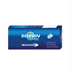 DISPRIN 10 таб. (Ацетилсалициловая кислота 325мг)