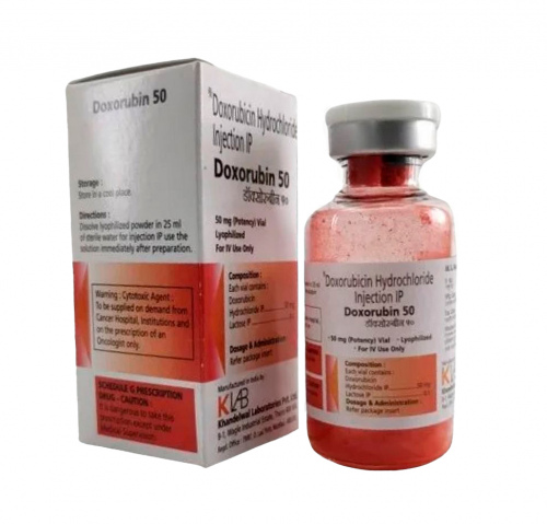 DOXORUBIN  1 VIAL (Doxorubicin (Plain) 50mg)