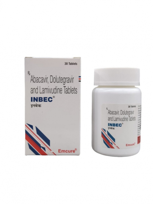 INBEC 30TAB (Abacavir 600mg, Dolutegravir 50mg, Lamivudine 300mg)
