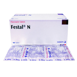 FESTAL N 100таб. (Панкреатин 212,5мг)
